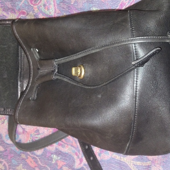 Vintage Coach Mini Daypack in classic black - Picture 5 of 9